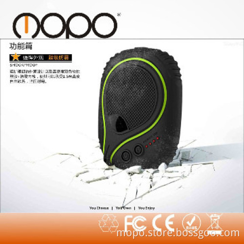 waterproof/dustproof/shockproof,9000mAh three proofing power bank